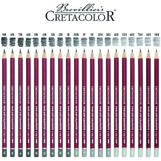 Cretacolor Cleos Fine Art Dereceli Kalem 9H 16019