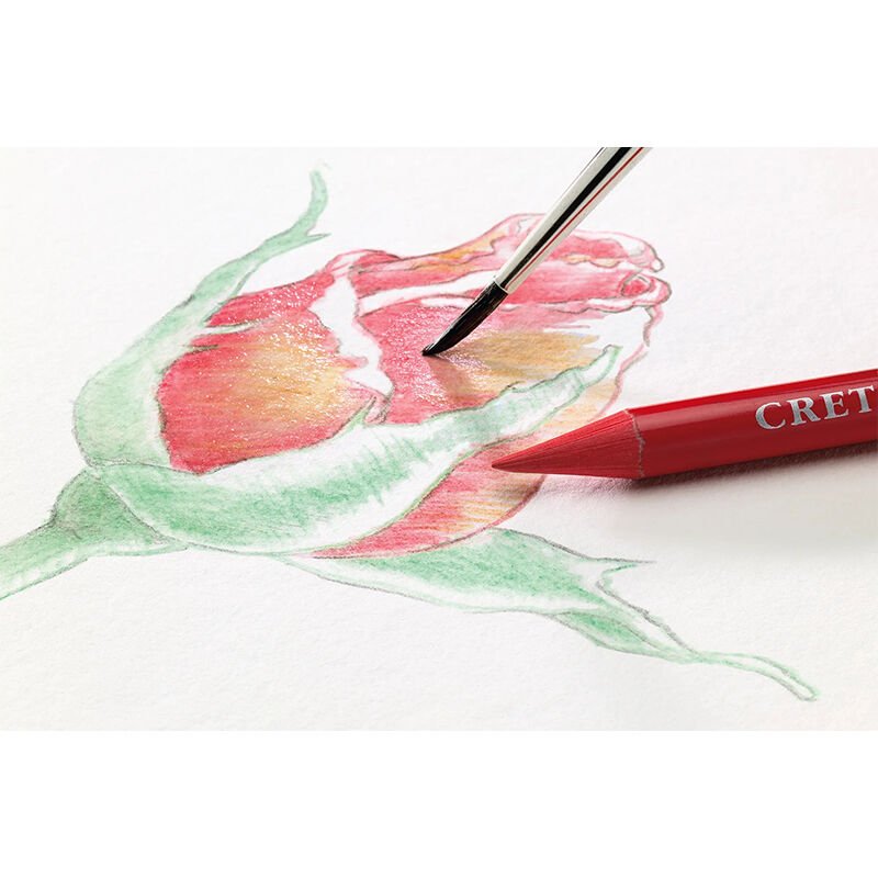 Cretacolor Aqua Monolith Ağaçsız Sulandırılabilir Boya Kalem Seti 12 Renk Metal Kutu 25012