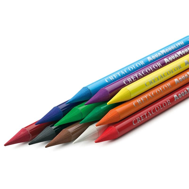 Cretacolor Aqua Monolith Ağaçsız Sulandırılabilir Boya Kalem Seti 72 Renk Metal Kutu 25072