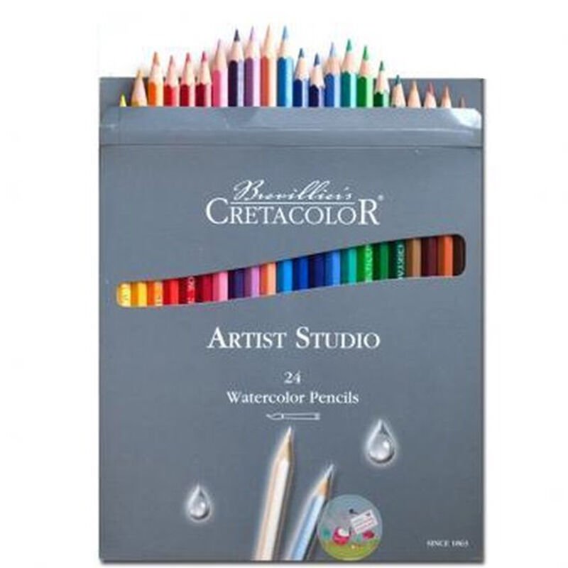Cretacolor Artist Studio Sulandırılabilir Kuru Boya Kalem Seti 24 Renk 28124