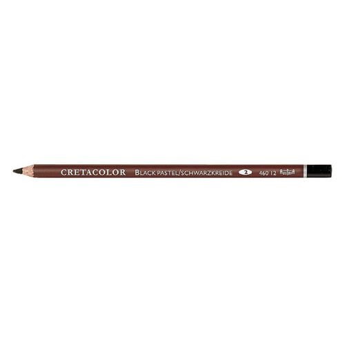 Cretacolor Black Pastel Pencil Siyah Tebeşir Kalem 46012