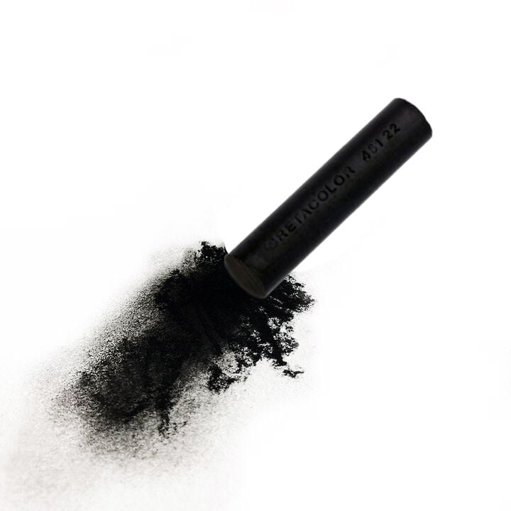 Cretacolor Chunky Nero Soft Yağlı Kömür Çubuk 18X80mm 46122