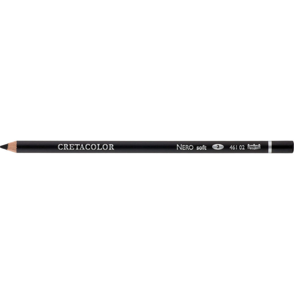 Cretacolor Nero Pencil Soft Yağlı Kömür Kalem 46102