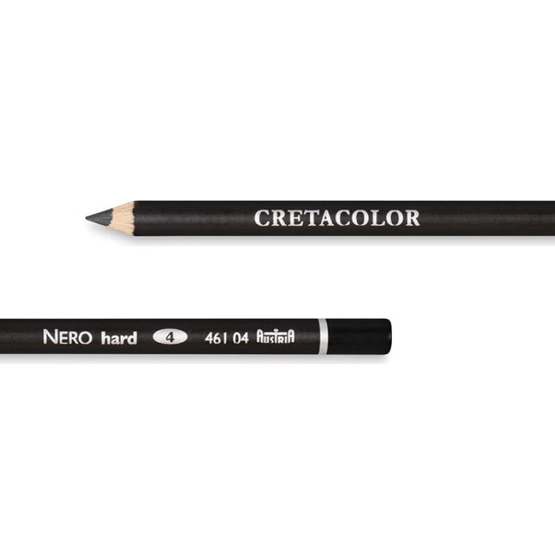 Cretacolor Nero Pencil Hard Yağlı Kömür Kalem 46104