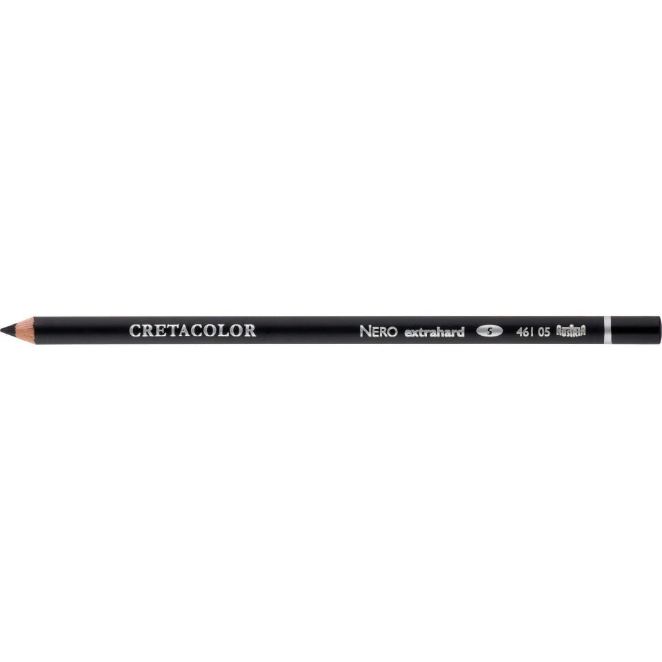 Cretacolor Nero Pencil Extra Hard Yağlı Kömür Kalem 46105