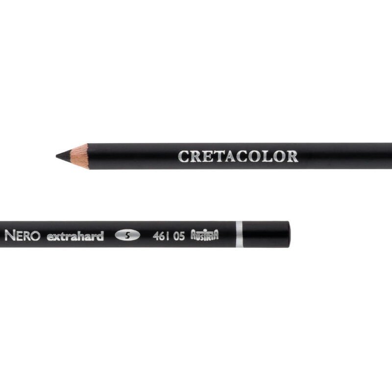 Cretacolor Nero Pencil Extra Hard Yağlı Kömür Kalem 46105