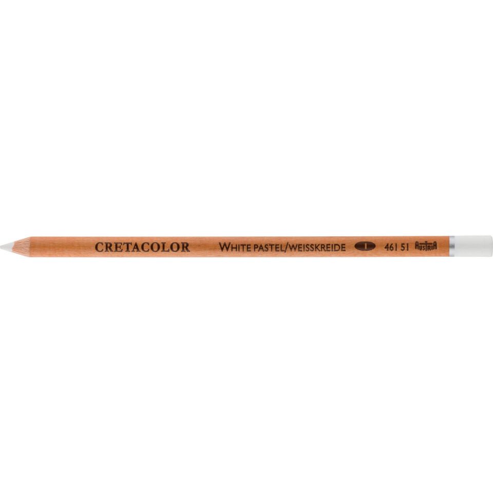 Cretacolor White Pastel Pencil Soft Beyaz Tebeşir Kalem 46151