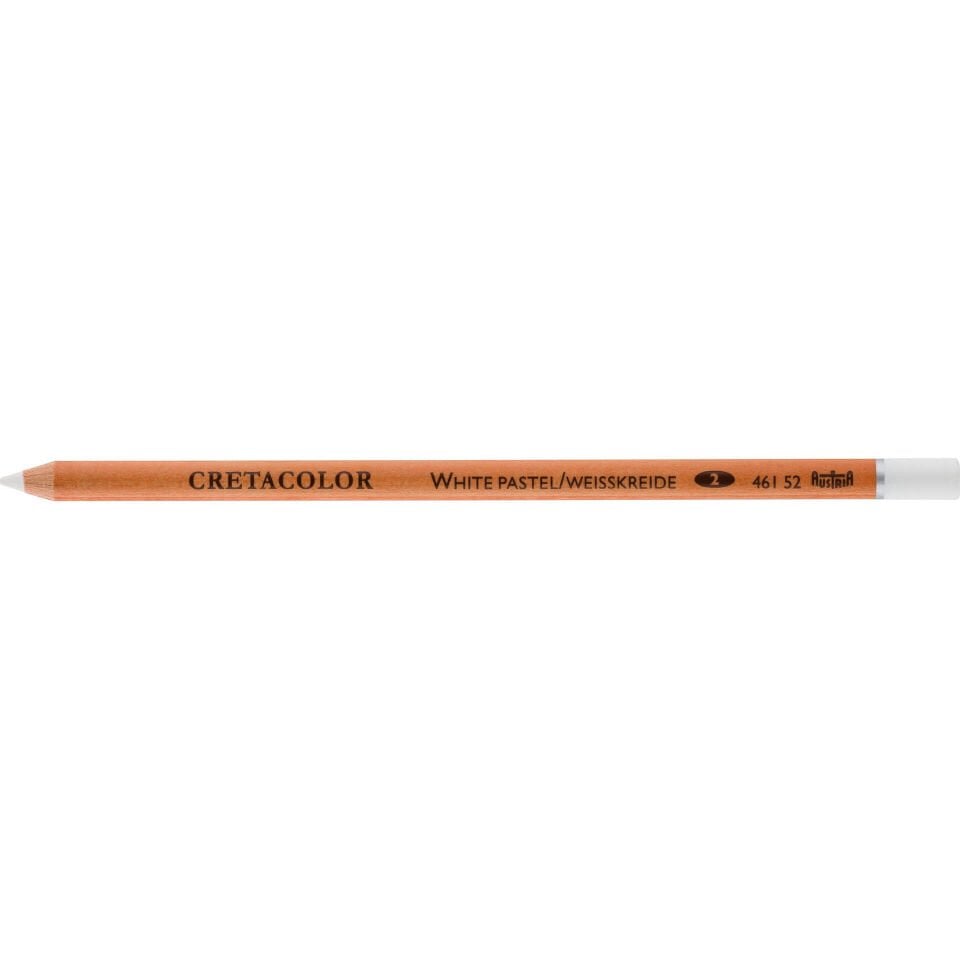 Cretacolor White Pastel Pencil Medium Beyaz Tebeşir Kalem 46152
