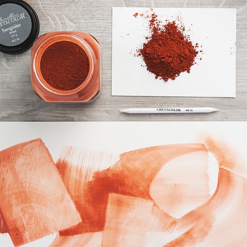 Cretacolor Sanguine Powder Kömür Tozu 230Gr 46280