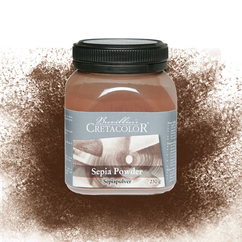 Cretacolor Sepia Powder Kömür Tozu 230Gr 46380