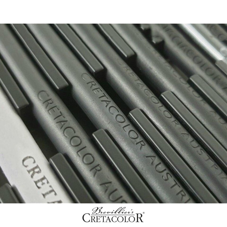 Cretacolor Compressed Charcoal Soft Sıkıştırılmış Kömür Füzen 49401