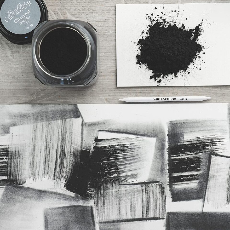 Cretacolor Charcoal Powder Kömür Tozu 175Gr 49480