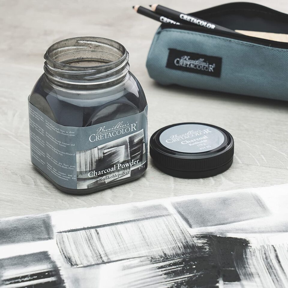 Cretacolor Charcoal Powder Kömür Tozu 175Gr 49480