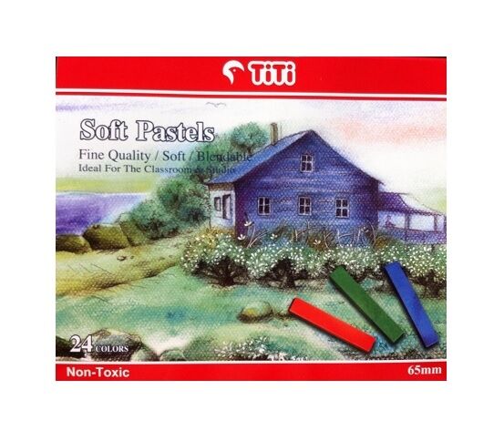 Titi Toz Soft Pastel Boya 24 Renk