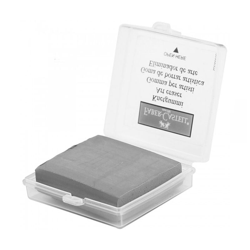 Faber-Castell Hamur Silgi Kutulu Gri