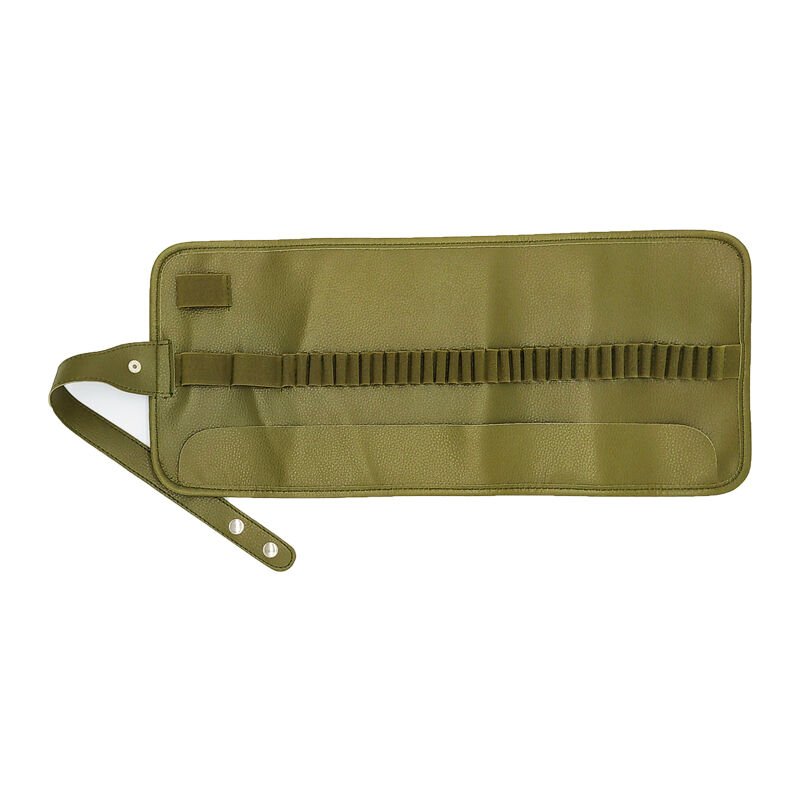 BBACK Suni Deri Rulo Kalemlik 36 Bölmeli Haki