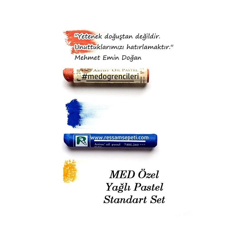MED Özel Yağlı Pastel Standart Set