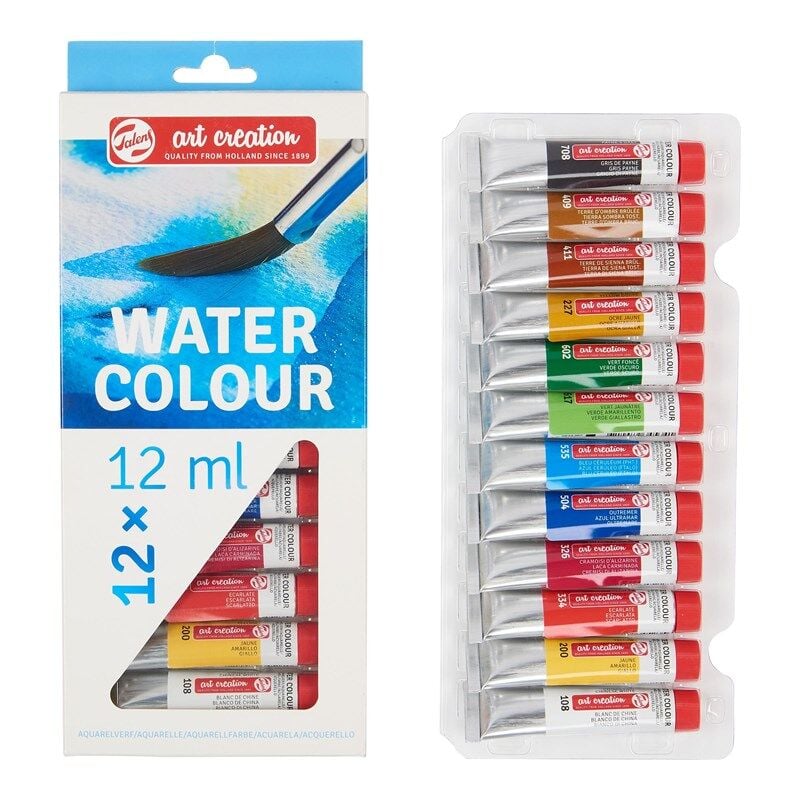 Talens Art Creation Sulu Boya Seti 12ml x 12 Renk