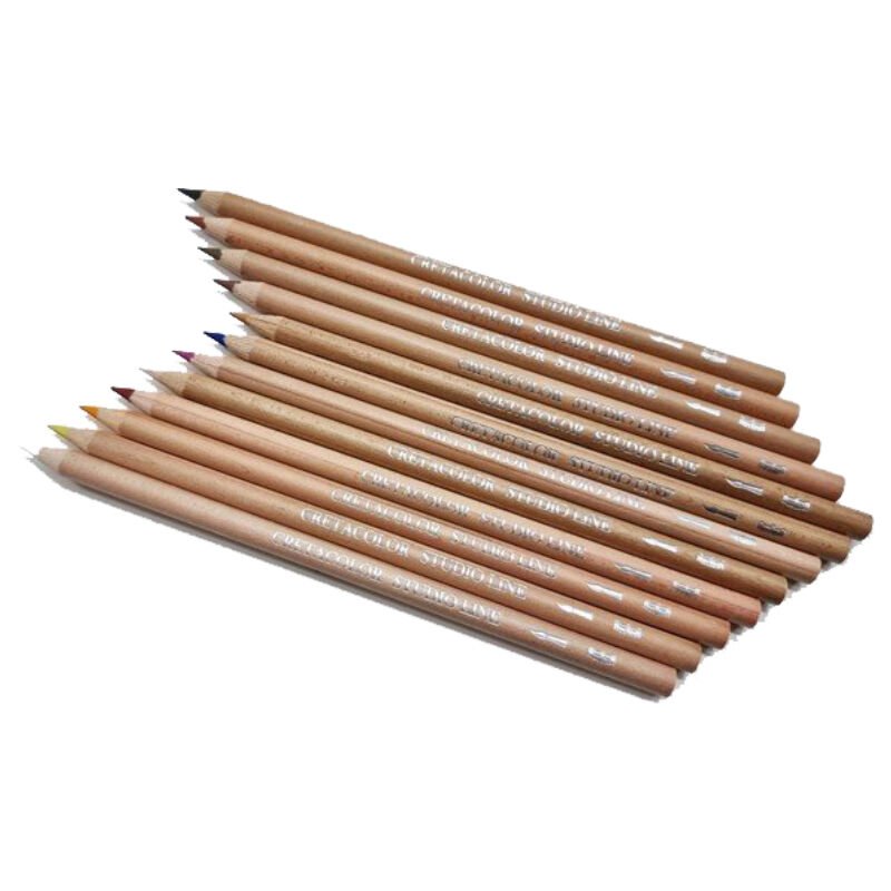 Cretacolor Artist Studio Faces Sulandırılabilir Portre Çizim Seti 12 Renk 28310