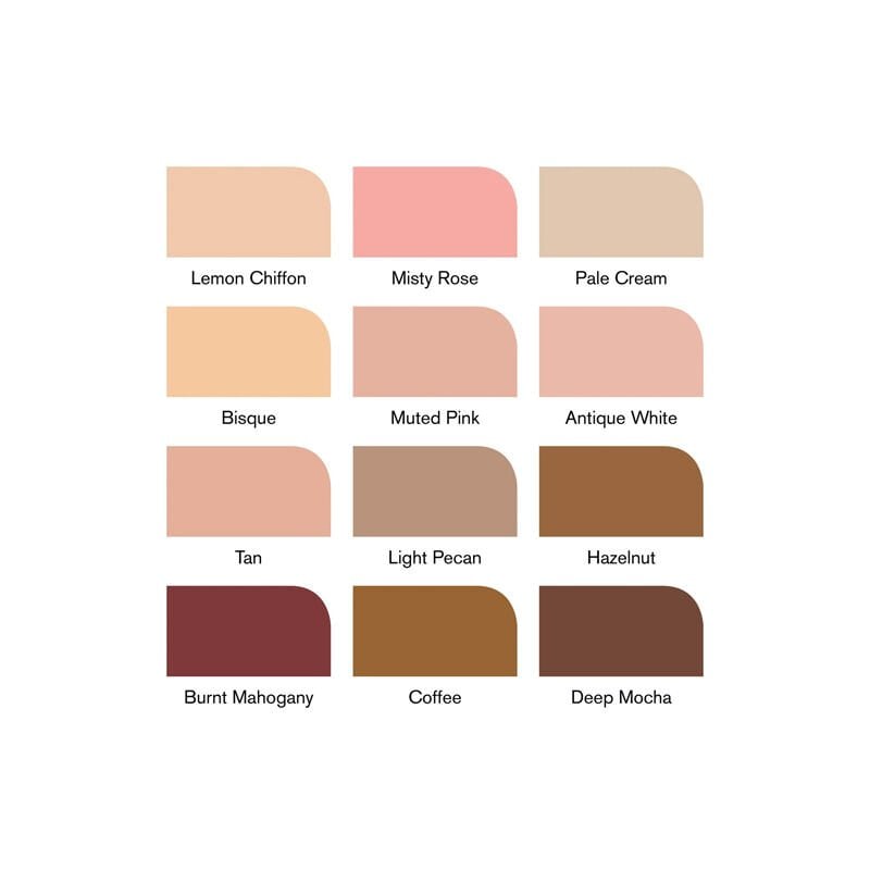 Winsor & Newton Promarker Seti Skin Tones 12 Renk