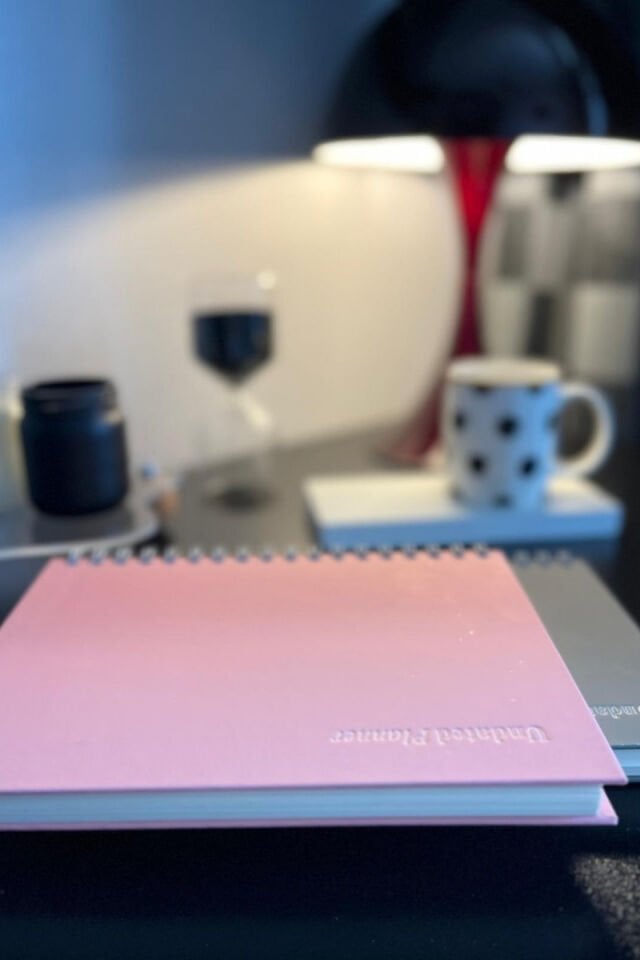 Pure Undated Planner Süresiz Planlayıcı Ajanda 17x24cm 90gr Ivory Blush